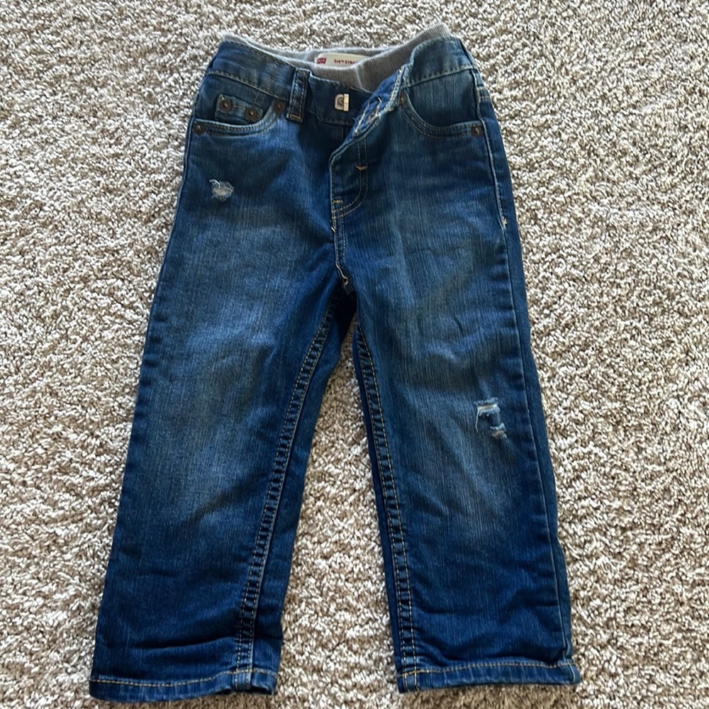 Baby boy Levi jeans size 24 months -514 straight in great condition
